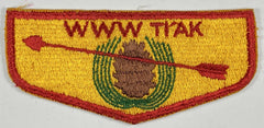 OA Ti'ak Lodge 404 S1 First Flap Rated # 4 Issued 1950s MS