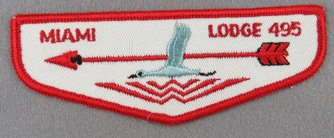 OA Miami Lodge 495 S First Flap Rated #  Issued