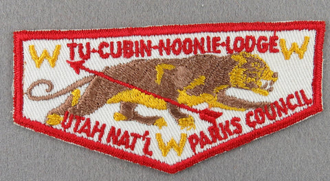 OA Tu-Cubin-Noonie Lodge 508 F1abc First Flap Rated # 2 Issued 1950s UT