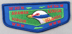 OA Arawak Lodge 562 F1 First Flap Rated # 3 Issued 1966 OOC