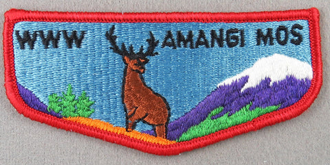 OA Amangi Mos (1964) Lodge 390 S1c First Flap Rated # 4 Issued 1964 MT