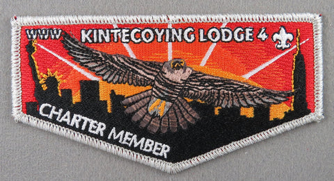 OA Kintecoying Lodge 4 S1 First Flap Rated # NR Issued 2013 NY