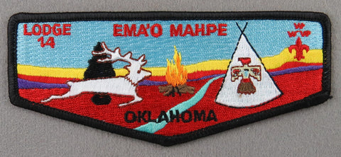 OA Ema'o-Mahpe Lodge 14 S1 First Flap Rated # NR Issued 2001 OK