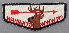 OA Wahinkto Lodge 199 F1a First Flap Rated # 3 Issued 1957 TX