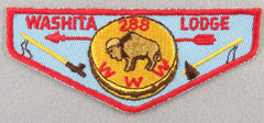OA Washita Lodge 288 F1 First Flap Rated # 4 Issued 1960 OK