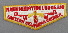 OA Nanomihistim Lodge 328 S1 First Flap Rated # 4 Issued 1959 OK