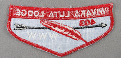 OA Wiyaka Luta Lodge 403 F1a First Flap Rated # 6 Issued 1950s NE