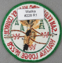 Walika Lodge 228 R1 Issue California
