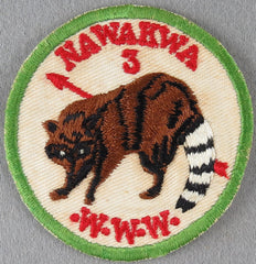 Nawakwa Lodge 3 R1 Issue Virginia 1950
