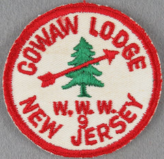 Cowaw Lodge 9 R1 Issue New Jersey