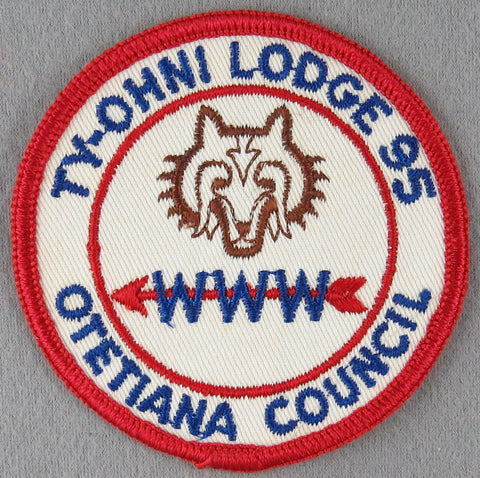 Ty-Ohni Lodge 95 R1 Issue New York