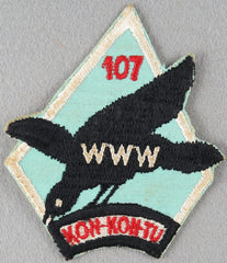Kon-Kon-Tu Lodge 107 X2a Issue New Jersey wide