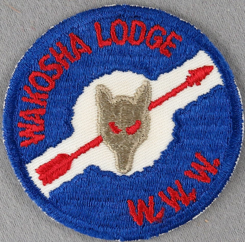Wakosha Lodge 108 R1 Issue Iowa gray fox