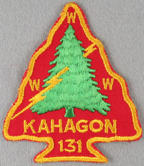 Kahagon Lodge 131 A2 Issue Massachusetts