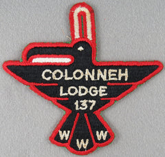 Colonneh Lodge 137 X1a Issue Texas