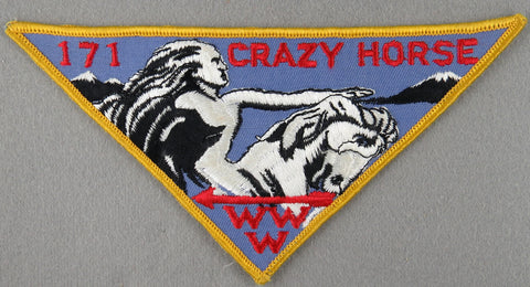 Crazy Horse Lodge 171 P1b Issue South Dakota