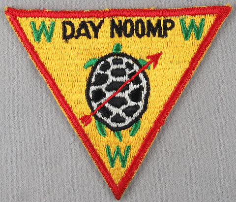 Day Noomp Lodge 244 X1 Issue Wisconsin triangle