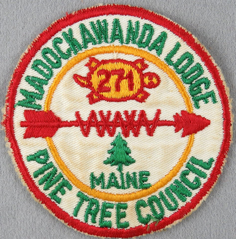 Madockawanda Lodge 271 R1 Issue Maine