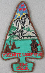 Yosemite Lodge 278 A2 Issue California