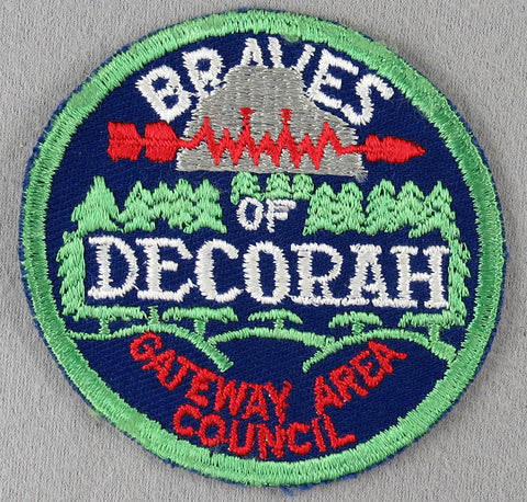 Braves of Decorah Lodge 381 R1 Issue Wisconsin