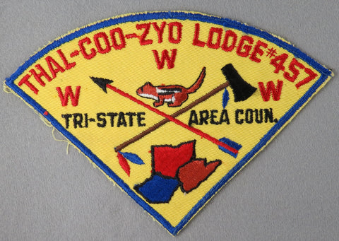 Thal-Coo-Zyo Lodge 457 P1 Issue West Virginia