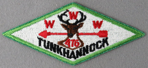 Tunkhannock Lodge 476 X3 Issue Pennsylvania diamond