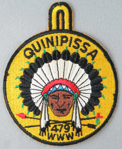 Quinipissa Lodge 479 R2 Issue Louisiana with tab