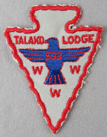 Talako Lodge 533 A1 Issue California